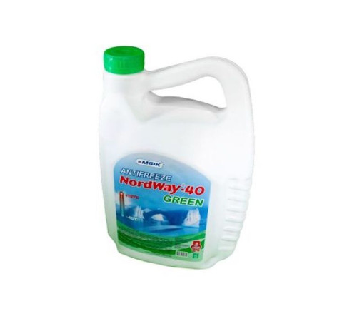 Антифриз МФК "NordWay -40" (-32C) зелен.. ПЕ кан. 4,8кг (30814)