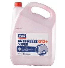 Антифриз Yuko -40 Super G12+ червоний 9л (10 кг.) (4820070248234)