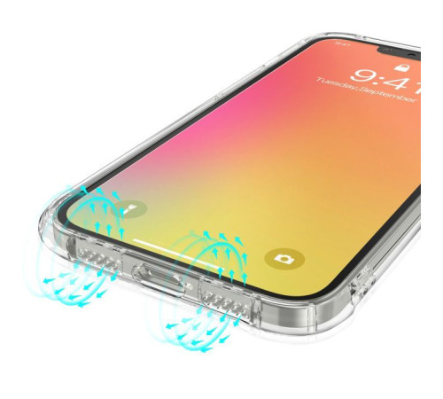 Чохол до мобільного телефона BeCover Anti-Shock Apple iPhone 13 Clear (706951)