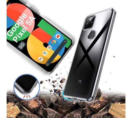 Чохол до мобільного телефона BeCover Google Pixel 5a 5G Transparancy (706921)