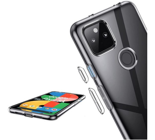 Чохол до мобільного телефона BeCover Google Pixel 5a 5G Transparancy (706921)