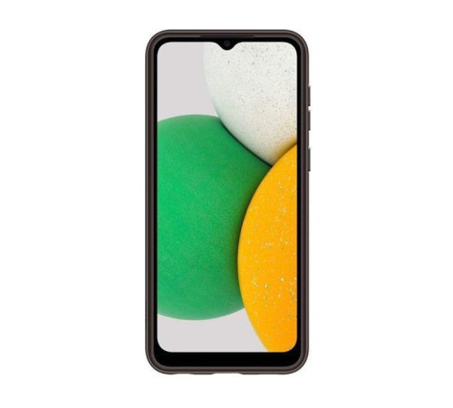 Чохол до мобільного телефона Samsung A03 Soft Clear Cover Black (EF-QA032TBEGRU)