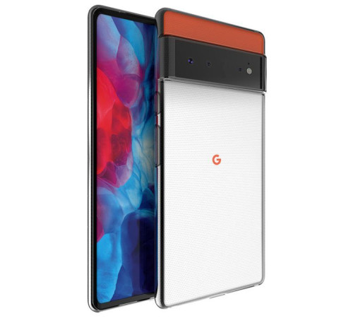 Чохол до мобільного телефона BeCover Google Pixel 6 Transparancy (707142)