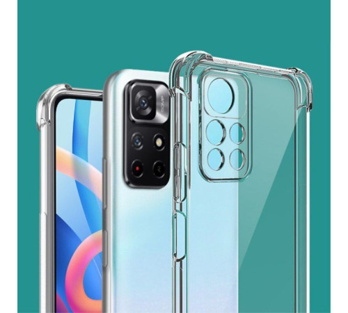 Чохол до мобільного телефона BeCover Anti-Shock Poco M4 Pro Clear (707198)