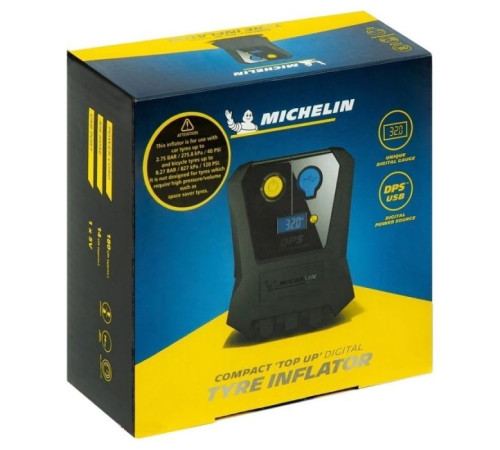 Автомобильный компрессор Michelin Compact "Top Up" DigitalTyre Inflator (73565)