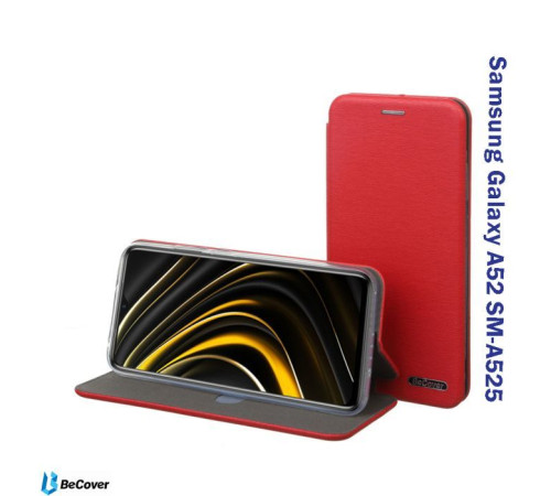 Чохол до мобільного телефона BeCover Exclusive Samsung Galaxy A52 SM-A525 Burgundy Red (707011)