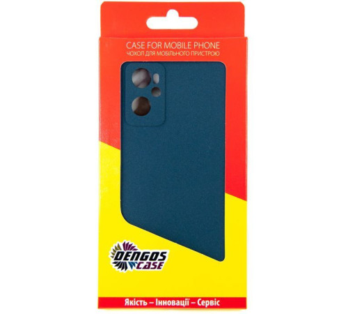 Чохол до мобільного телефона Dengos Carbon Realme 9i (blue) (DG-TPU-CRBN-149)