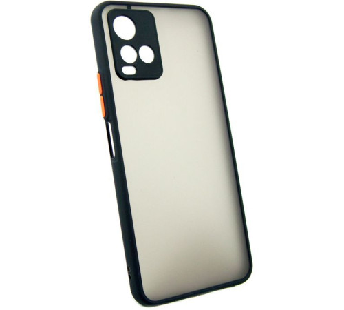 Чохол до мобільного телефона Dengos Matte Vivo Y33s (black) (DG-TPU-MATT-108)