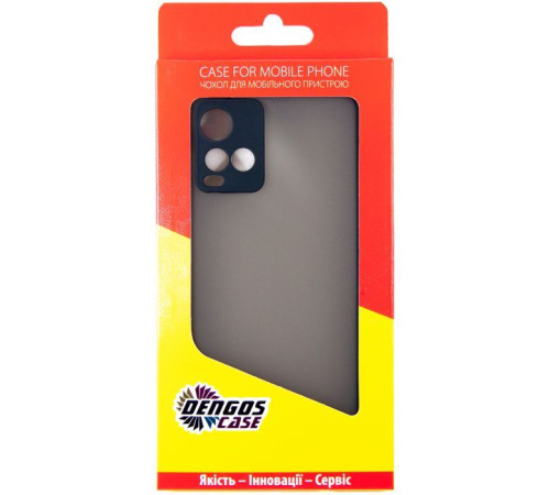 Чохол до мобільного телефона Dengos Matte Vivo Y33s (black) (DG-TPU-MATT-108)