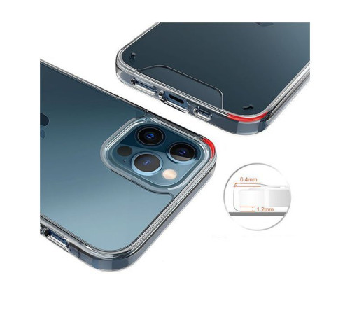 Чохол до мобільного телефона BeCover Space Case Apple iPhone 12 / 12 Pro Transparancy (707793)