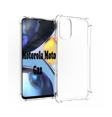 Чохол до мобільного телефона BeCover Anti-Shock Motorola Moto G22 Clear (707881)
