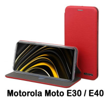 Чехол для мобильного телефона BeCover Exclusive Motorola Moto E30/E40 Burgundy Red (707906)
