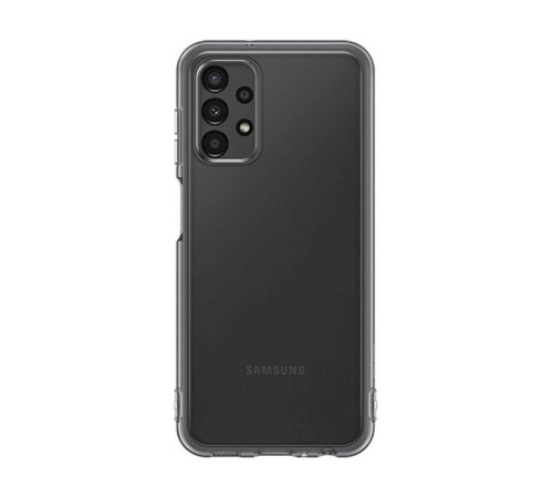 Чохол до мобільного телефона Samsung Soft Clear Cover Galaxy A13 (A135) Black (EF-QA135TBEGRU)