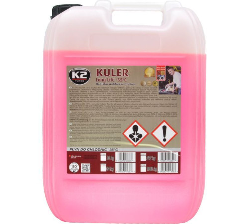 Антифриз K2 KULER -35C 20кг RED (W406C)