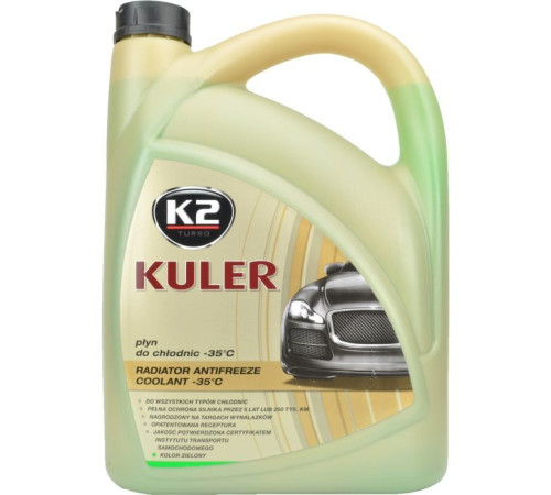 Антифриз K2 KULER -35C 5л GREEN (T205Z)