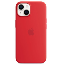 Чохол до мобільного телефона Apple iPhone 14 Plus Silicone Case with MagSafe - (PRODUCT)RED,Model A2911 (MPT63ZE/A)