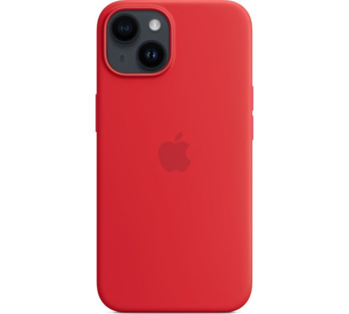 Чохол до мобільного телефона Apple iPhone 14 Plus Silicone Case with MagSafe - (PRODUCT)RED,Model A2911 (MPT63ZE/A)