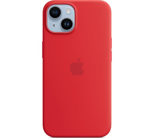 Чохол до мобільного телефона Apple iPhone 14 Plus Silicone Case with MagSafe - (PRODUCT)RED,Model A2911 (MPT63ZE/A)