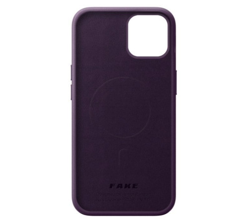 Чохол до мобільного телефона Armorstandart FAKE Leather Case Apple iPhone 14 Dark Cherry (ARM64392)