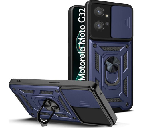 Чохол до мобільного телефона BeCover Military Motorola Moto G32 Blue (708178)