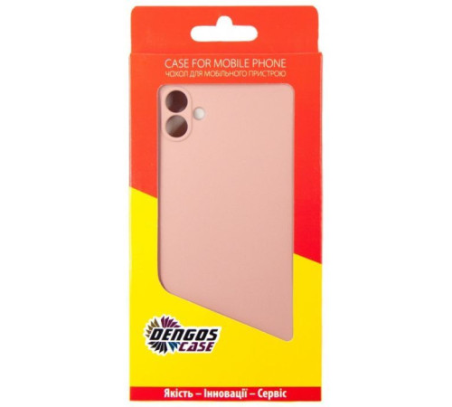 Чохол до мобільного телефона Dengos Soft Samsung Galaxy A04 (pink) (DG-TPU-SOFT-16)