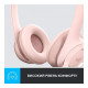 Навушники Logitech H390 USB Rose (981-001281)