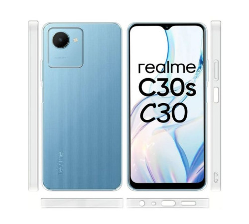 Чохол до мобільного телефона BeCover Realme C30/C30s Transparancy (708669)