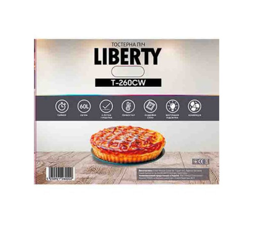 Електропіч Liberty T-260 CW