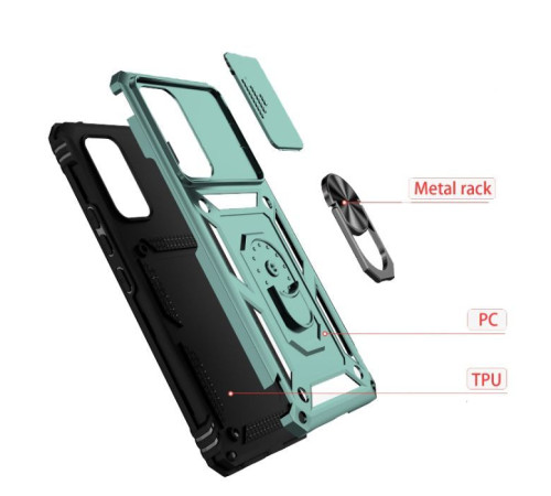 Чохол до мобільного телефона BeCover Military Samsung Galaxy A04e SM-A042 Dark Green (708807)