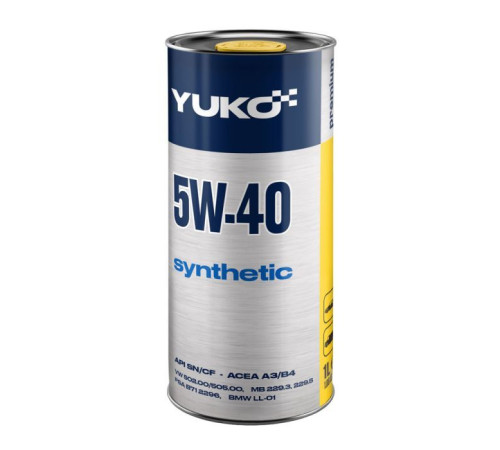 Моторна олива Yuko SYNTHETIC 5W-40 1л (4820070241150)