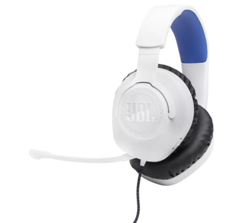 Навушники JBL Quantum 100P for PS White (JBLQ100PWHTBLU)