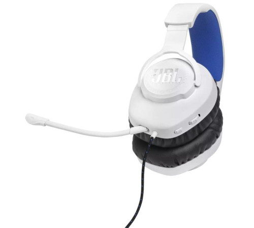 Навушники JBL Quantum 100P for PS White (JBLQ100PWHTBLU)