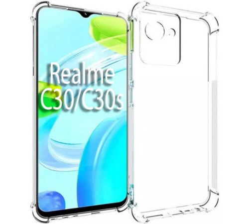 Чохол до мобільного телефона BeCover Anti-Shock Realme C30/C30s Clear (708925)