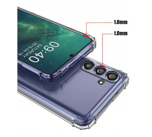 Чохол до мобільного телефона BeCover Anti-Shock Samsung Galaxy A34 5G SM-A346 Clear (708954)