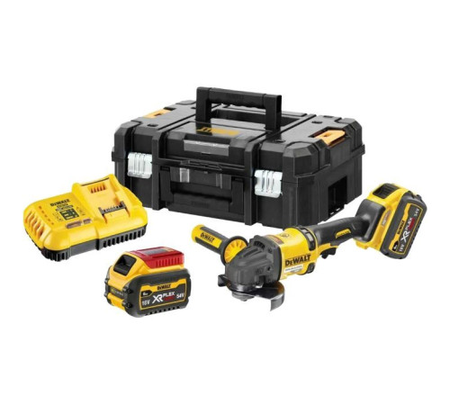 Шлифовальная машина DeWALT XR FLEXVOLT, 54 В, 2x2Ah, 9000 об/мин (DCG418T2)