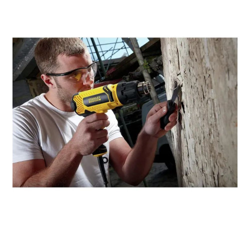 Будівельний фен Stanley FatMax, 2000 Вт, 65 - 650 C, 0.9 кг, кейс (FME670K)