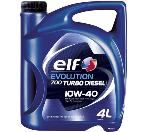 Моторное масло ELF EVOL. 700 Turbo Diesel 10w40 4л