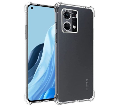 Чохол до мобільного телефона BeCover Anti-Shock Oppo Reno7 Clear (709342)