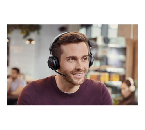 Навушники Jabra Evolve 2 65 Link380c MS Stereo Stand Black (26599-999-889)