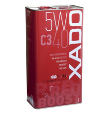 Моторна олива Xado 5W-40 C3 Red Boost 5 л (XA 26322)