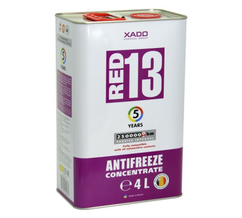 Антифриз Xado Red 13 4 л (ХА 50312)