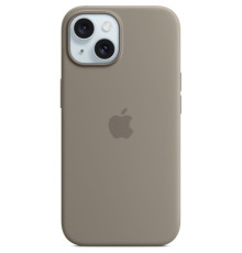 Чохол до мобільного телефона Apple iPhone 15 Silicone Case with MagSafe Clay (MT0Q3ZM/A)