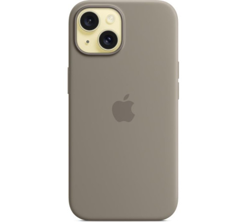 Чохол до мобільного телефона Apple iPhone 15 Silicone Case with MagSafe Clay (MT0Q3ZM/A)