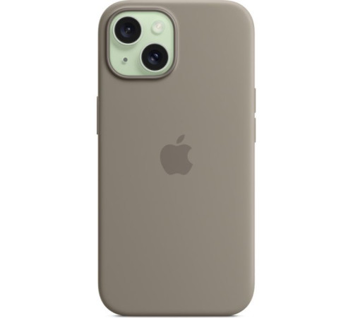 Чохол до мобільного телефона Apple iPhone 15 Silicone Case with MagSafe Clay (MT0Q3ZM/A)