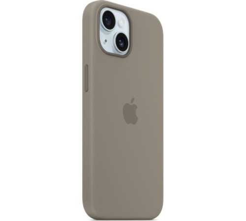 Чохол до мобільного телефона Apple iPhone 15 Silicone Case with MagSafe Clay (MT0Q3ZM/A)