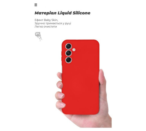 Чохол до мобільного телефона Armorstandart ICON Case Samsung M34 5G (M346) Camera cover Red (ARM69638)