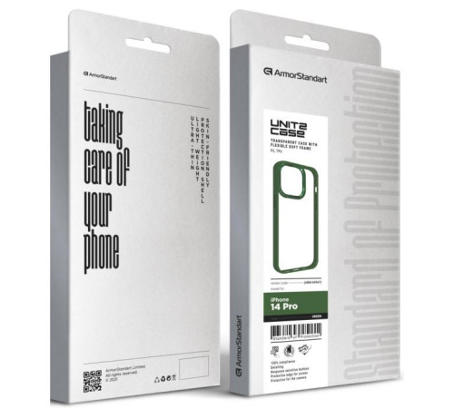 Чохол до мобільного телефона Armorstandart UNIT2 Apple iPhone 14 Pro Green (ARM69947)