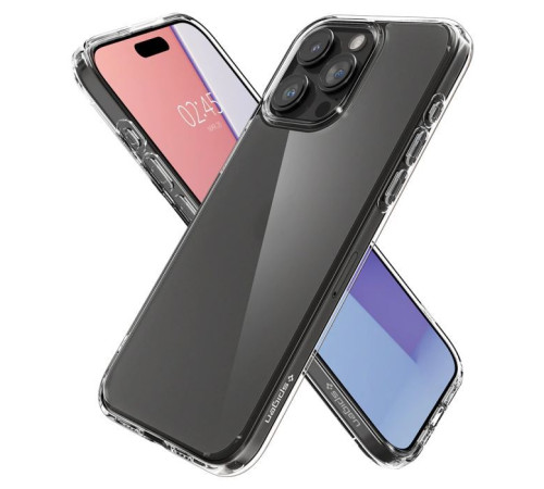 Чохол до мобільного телефона Spigen Apple iPhone 15 Pro Ultra Hybrid, Frost Clear (ACS06708)