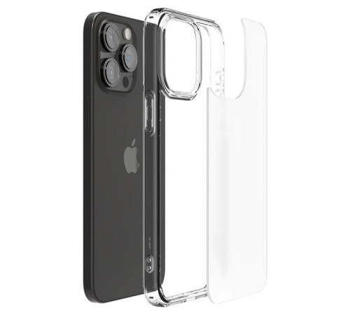 Чохол до мобільного телефона Spigen Apple iPhone 15 Pro Ultra Hybrid, Frost Clear (ACS06708)