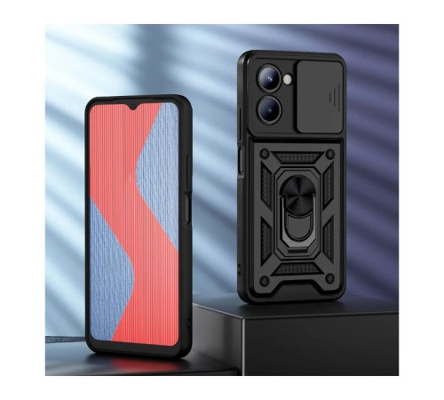 Чохол до мобільного телефона BeCover Military Vivo Y36 4G/Y36 5G Black (710025)